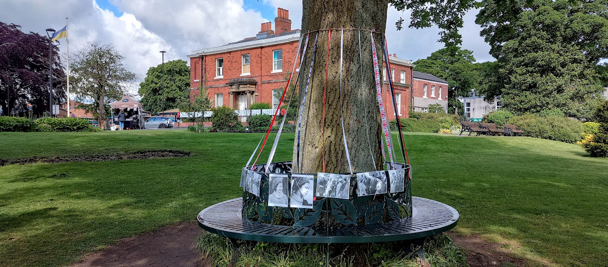 The Coronation Bench on Wednesday 1st June 2022