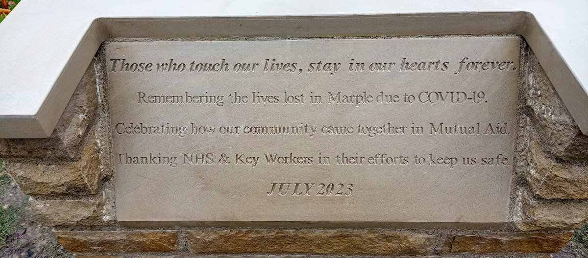 COVID Flag Pole Memorial