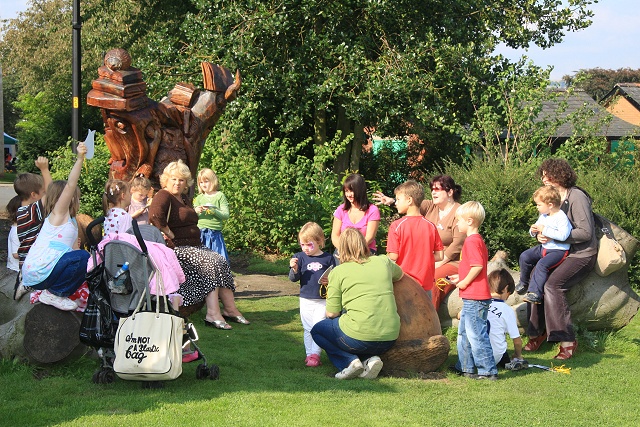 Story Time at the launch of Midnight in 2008