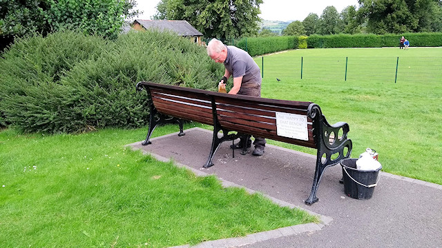 Happy to Chat Bench