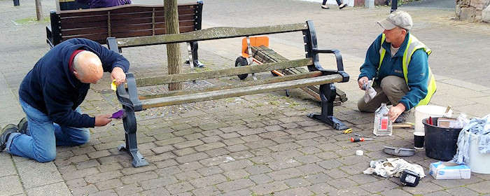 Town Centre Bench Refurbishments