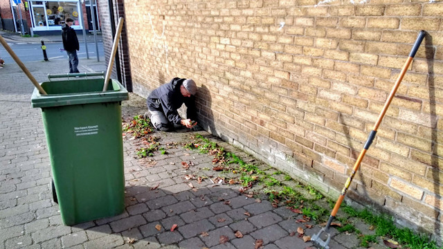 Weeding pathways