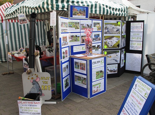 All ready for Marple Food and Drink Day