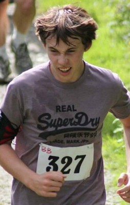 Josh Andrew in the Marple 10K