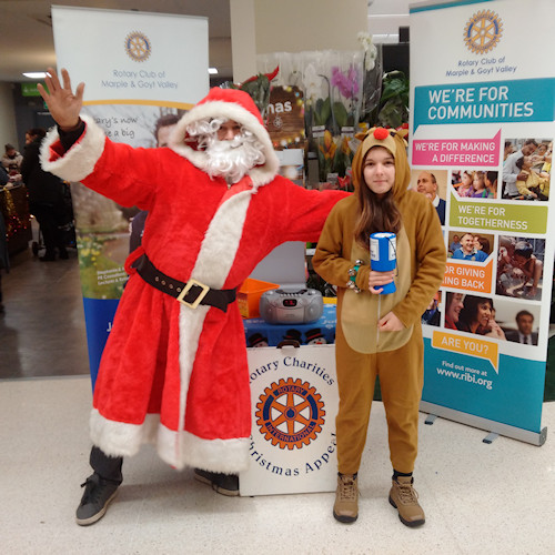 Rotary Collections in Asda